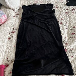 Tahari Black Midi Dress
